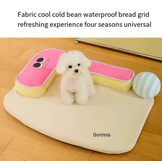 Pet Ice Silk Cooling Mat Summer Cat & Dog