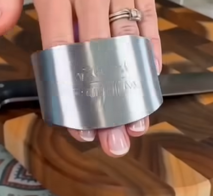 304 Stainless Steel Finger Guard for Safe Slicing