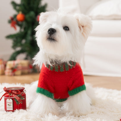 Christmas pattern Cat and dog sweater