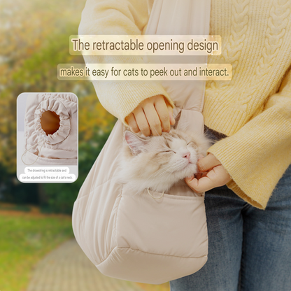 Premium Winter Cat Travel Backpack