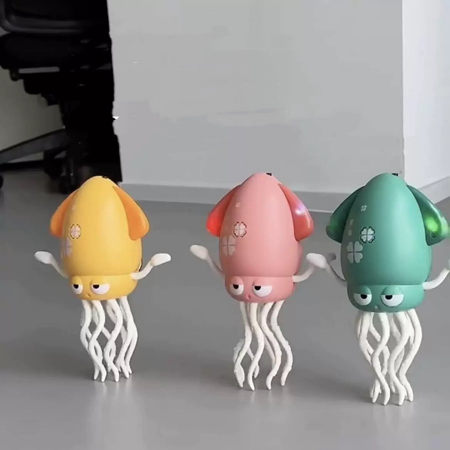 Dancing octopus toy fun electric automatic obstacle avoidance sensor toy