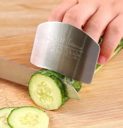 304 Stainless Steel Finger Guard for Safe Slicing