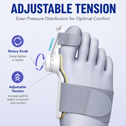 Adjustable Big Toe Separator & Corrector – Day & Night Use