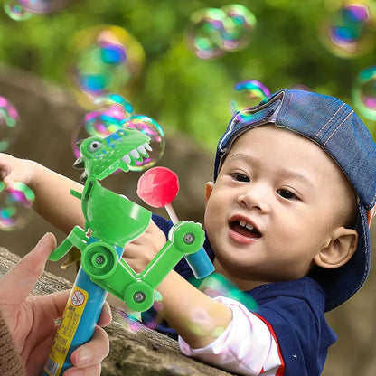 Dinosaur Lollipop Robot Holder - Cute Pet Story