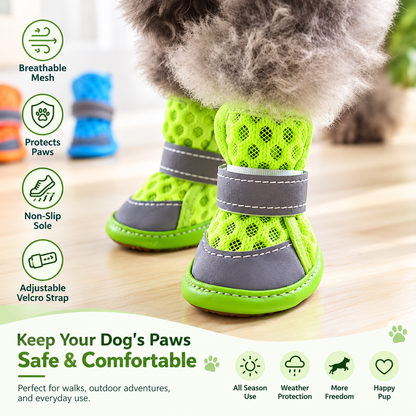 Breathable Anti-Slip Dog Shoes