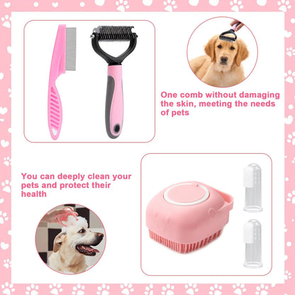 8-Pieces Cat dog grooming set