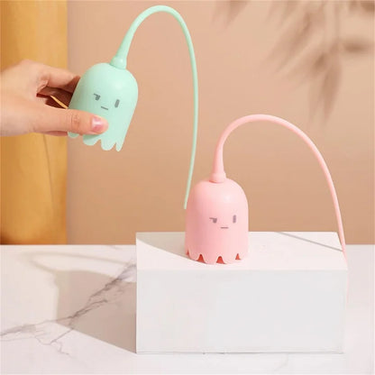 Cat Wand Toy Automatic Silicone Tail Teaser Toy 2 In 1 - Cute Pet Story