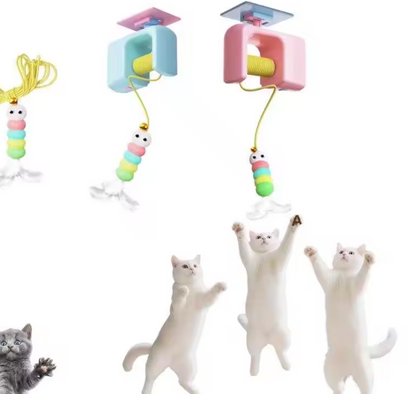 Electric Retractable Cat Teaser – a must-have for the lazy!