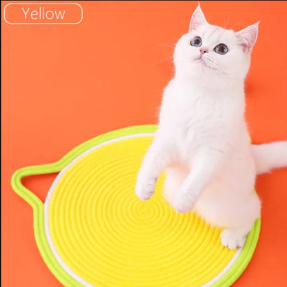 Handmade hemp rope cat scratching board - Cute Pet Story