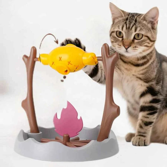 Cat Interactive Snack Dispenser Slow Food