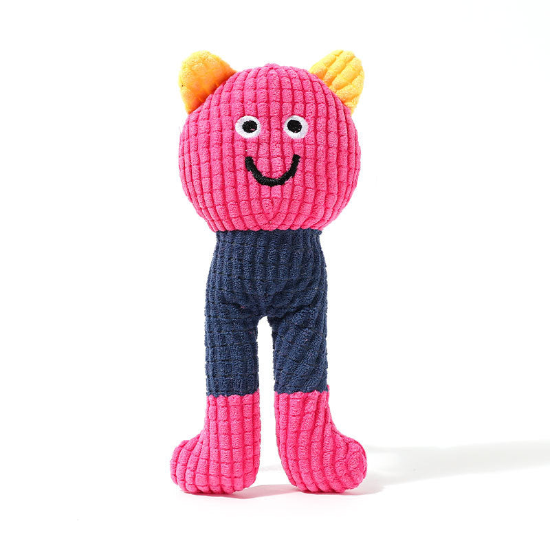 Interactive Plush Cat Toy – Soft, Durable & Squeaky for Playful Bites and Cuddles