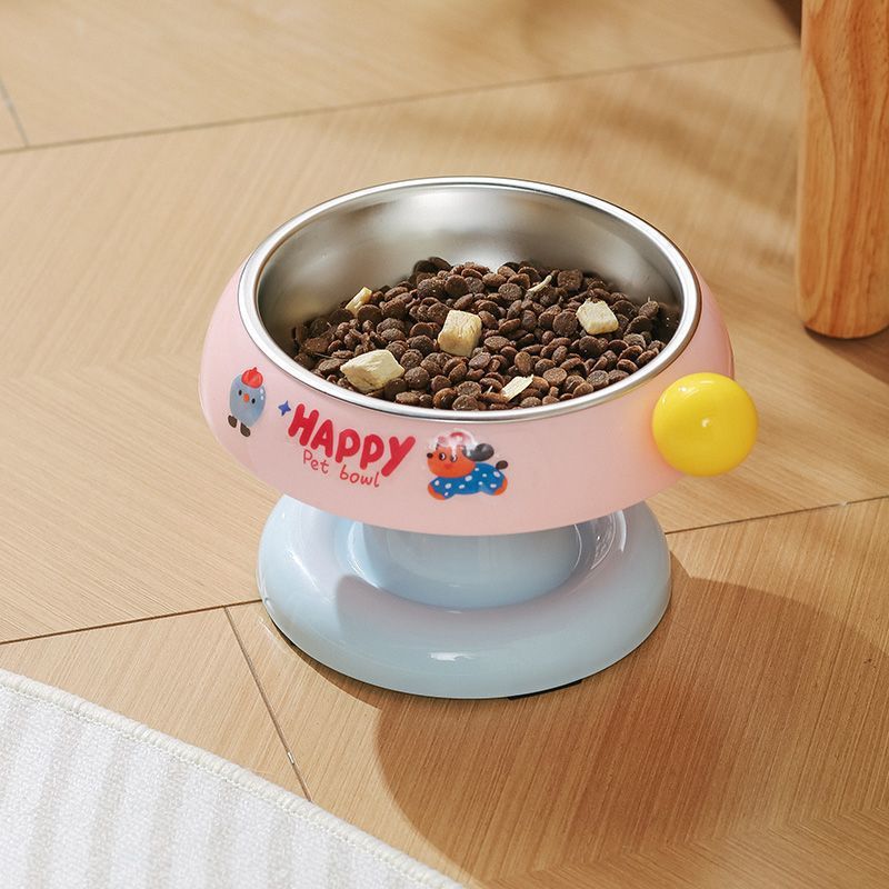 Luxury Anti-Slip Pet Bowl - Ergonomic, Spill-Proof Cat & Dog Feeder