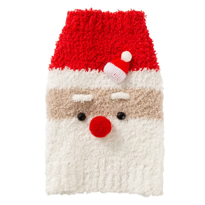 Santa Paws Holiday Sweater – Cozy Wear for Pets
