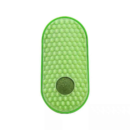 Scratcher with a mint ball