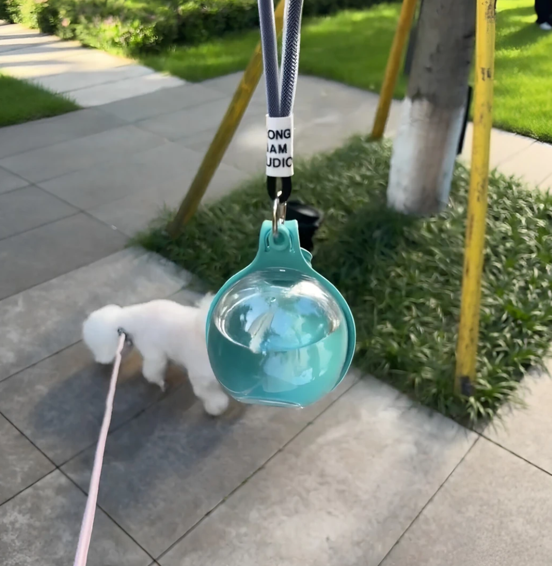 2-in-1 Portable Dog Water Bottle