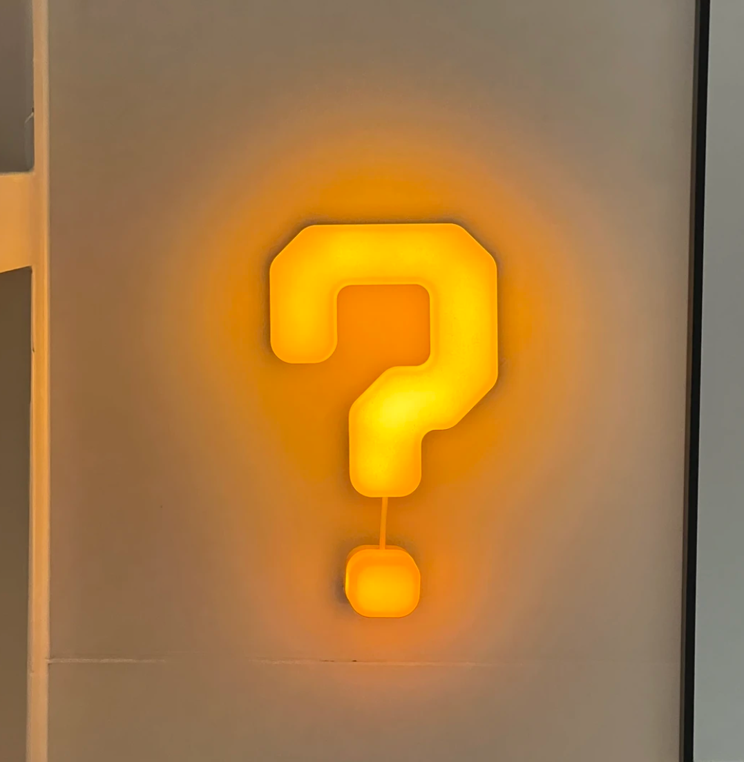 Question Mark LED Night Light