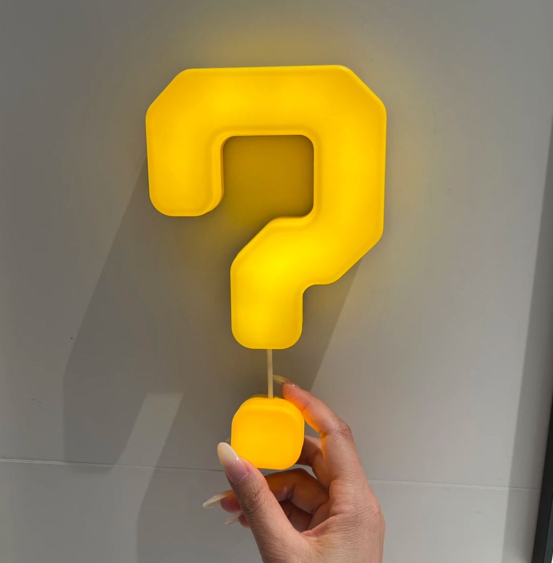 Question Mark LED Night Light