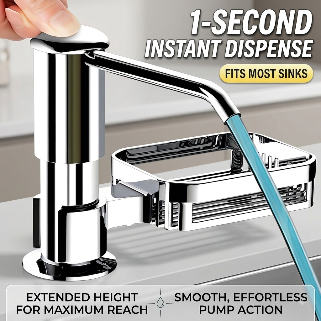 Kitchen Sink Soap Dispenser Pump