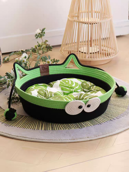 New summer woven cat nest and pet nest - Cute Pet Story