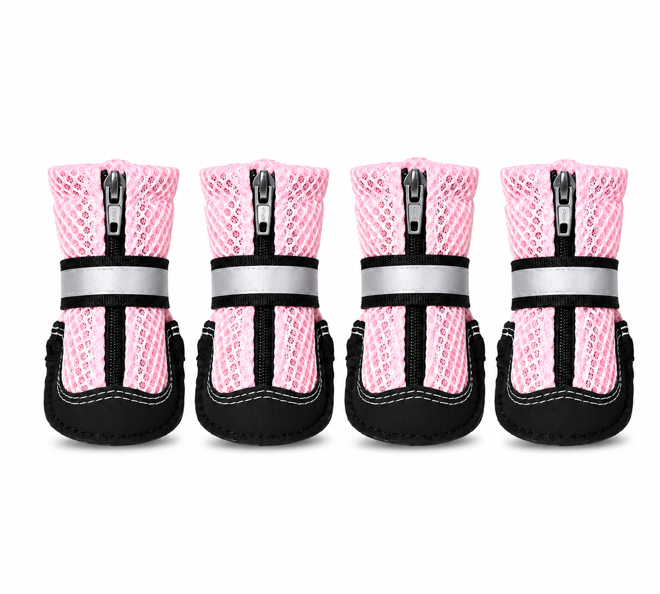 Zipper Dog Boots - 2 Pairs