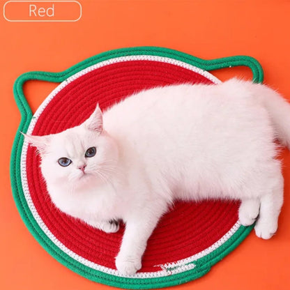 Handmade hemp rope cat scratching board - Cute Pet Story