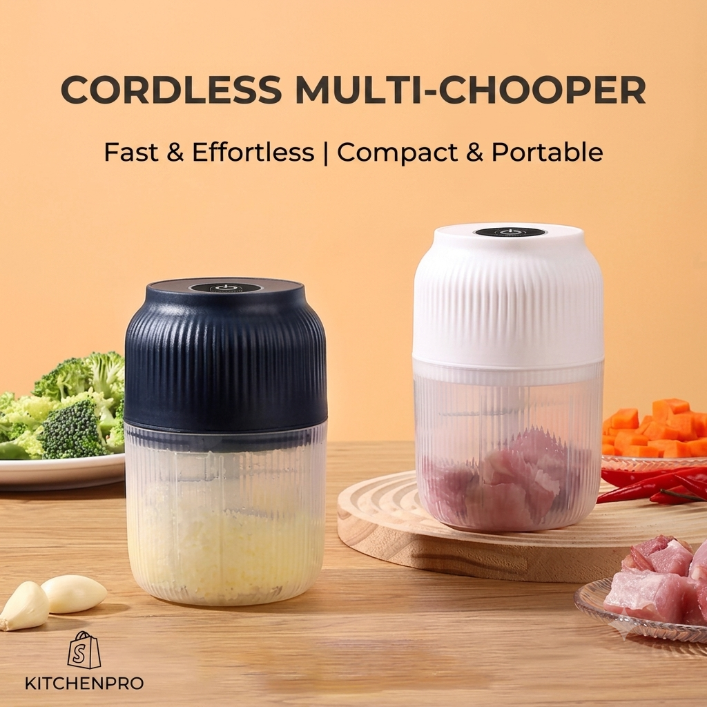 Rechargeable Electric Garlic Chopper