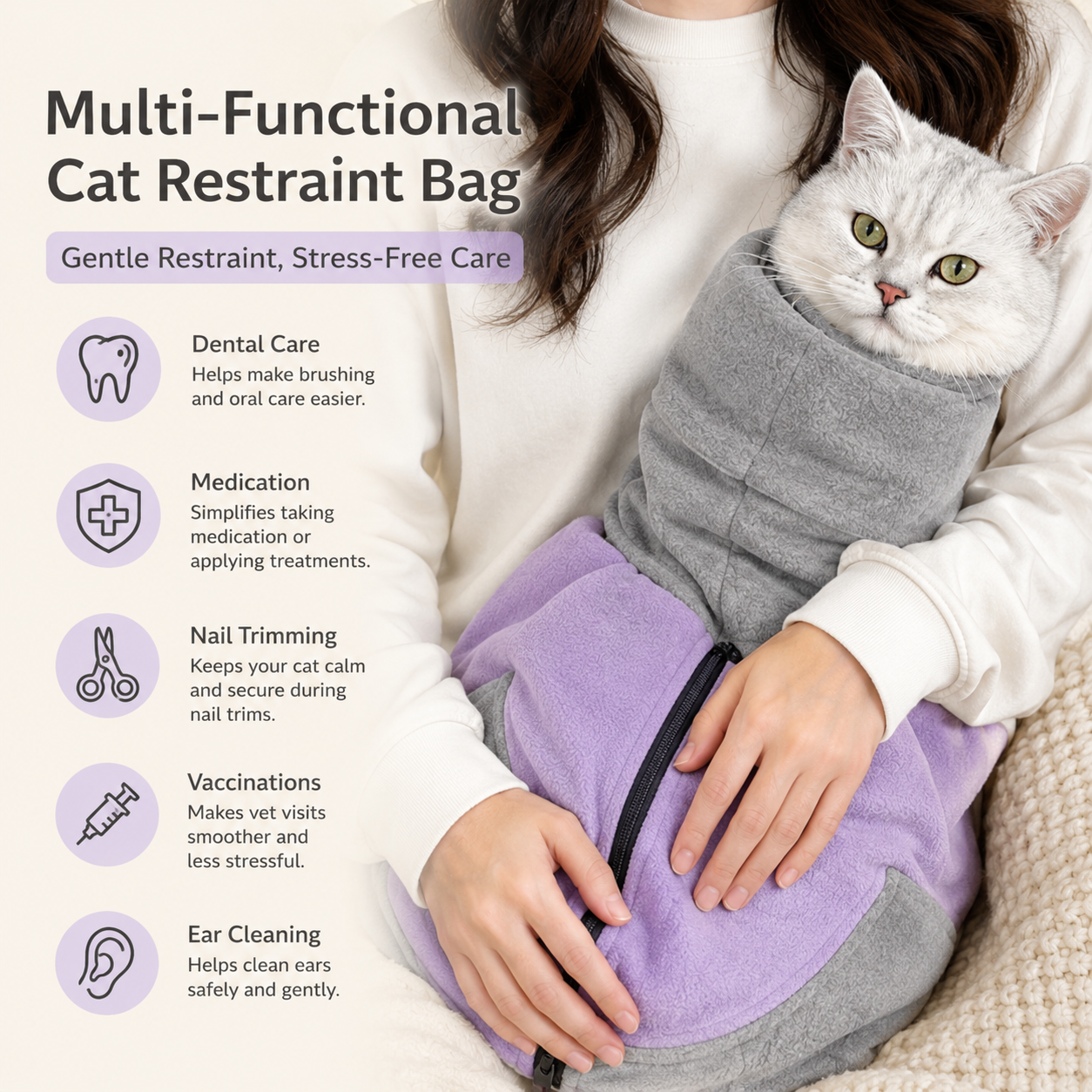 Pro Kitten Wrap – Stress-Free Comfort for Pets