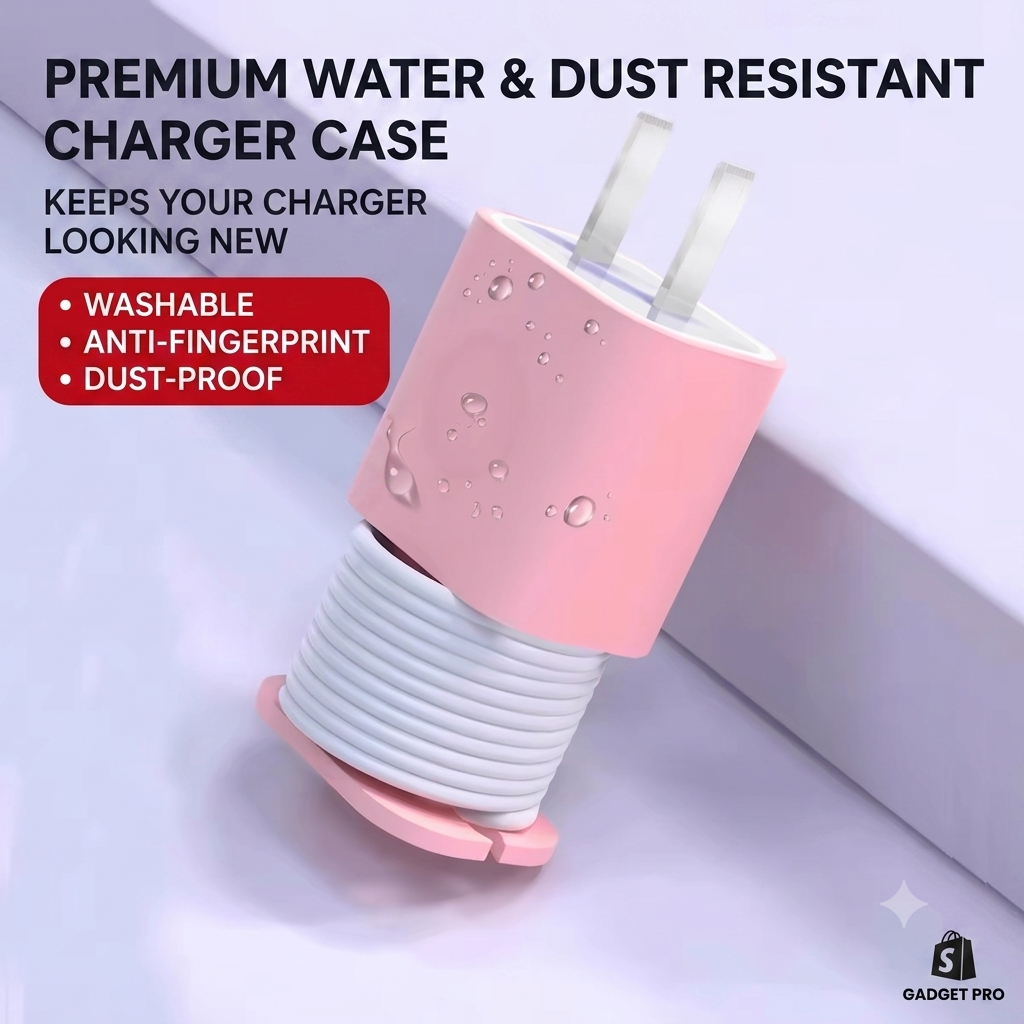 Silicone Charger Cable Protector & Organizer