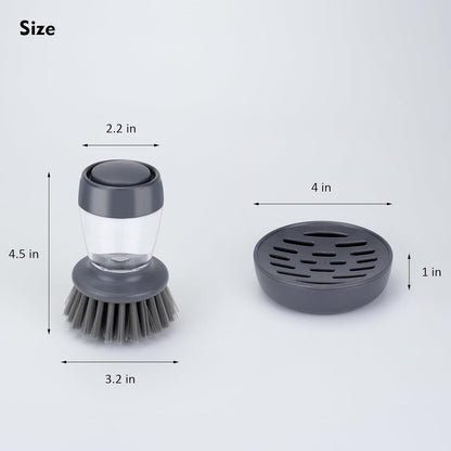 Kitchen Automatic Soap Dispensing Brush