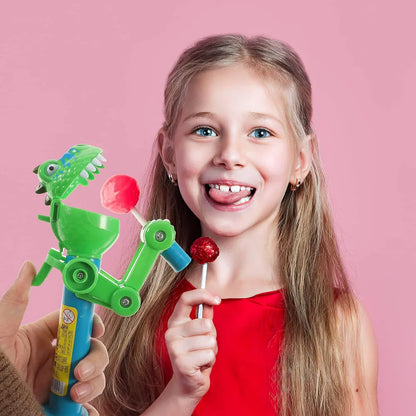 Dinosaur Lollipop Robot Holder - Cute Pet Story