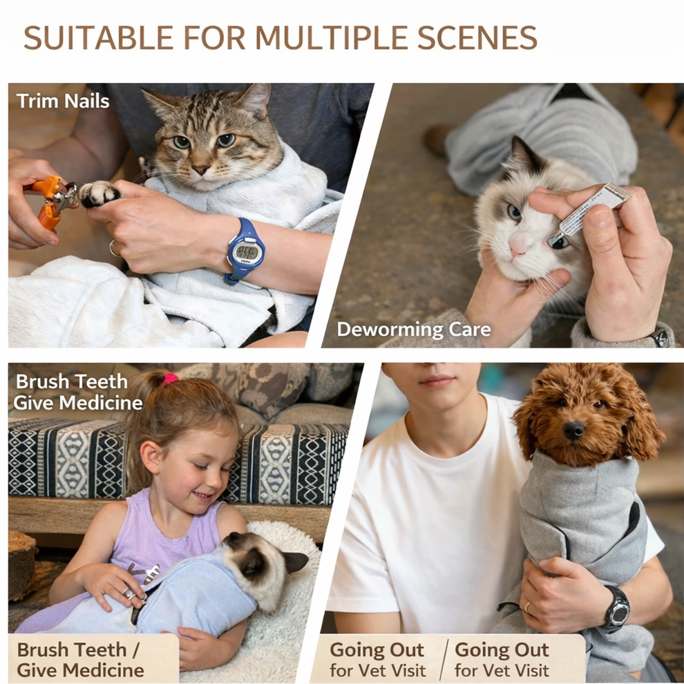 Pro Kitten Wrap – Stress-Free Comfort for Pets