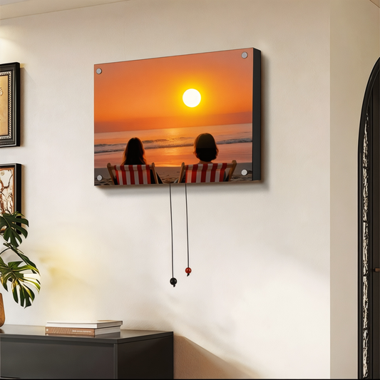 Sunset Vibe Wall Lamp – No Drill, Pure Ambience