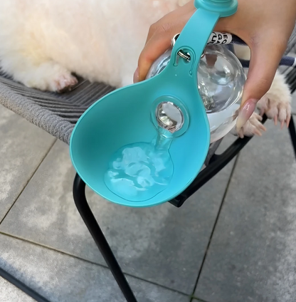 2-in-1 Portable Dog Water Bottle