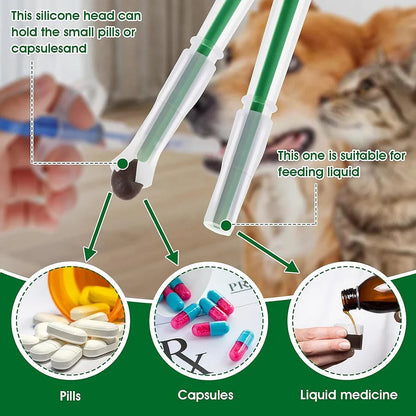 Cat dog pill plunger Medicine feeding tool for pets