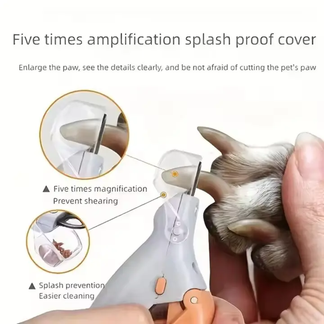 PreciseClip Pet Toe nail Trimmer for Cats & Dogs