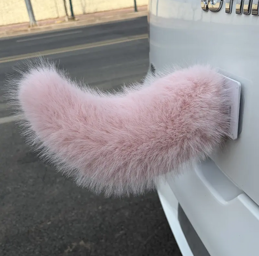 Electric Wagging Fox Tail Car Decor