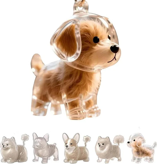 Dog Hair Collector Keychain – Pet Hair Keepsake & Memorial Storage