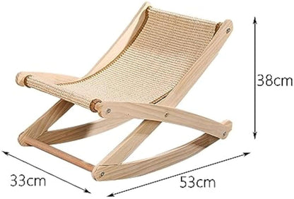 Cat Sisal Chair Rocking Chair - Cute Pet Story