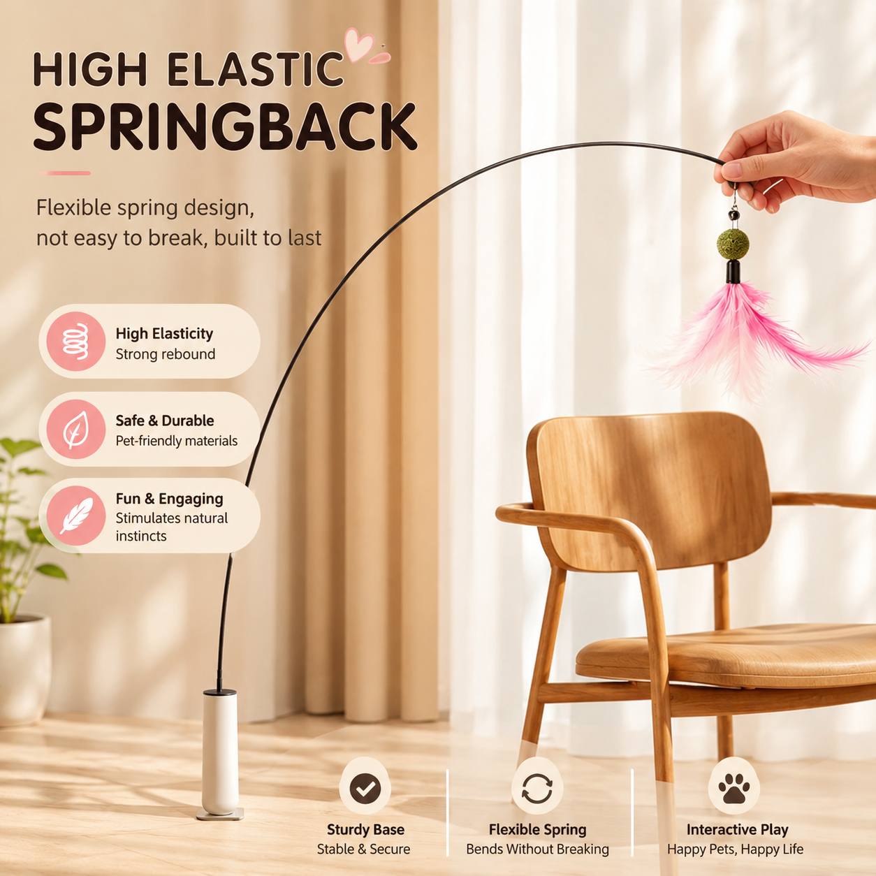 Ducky Interactive Cat Toy