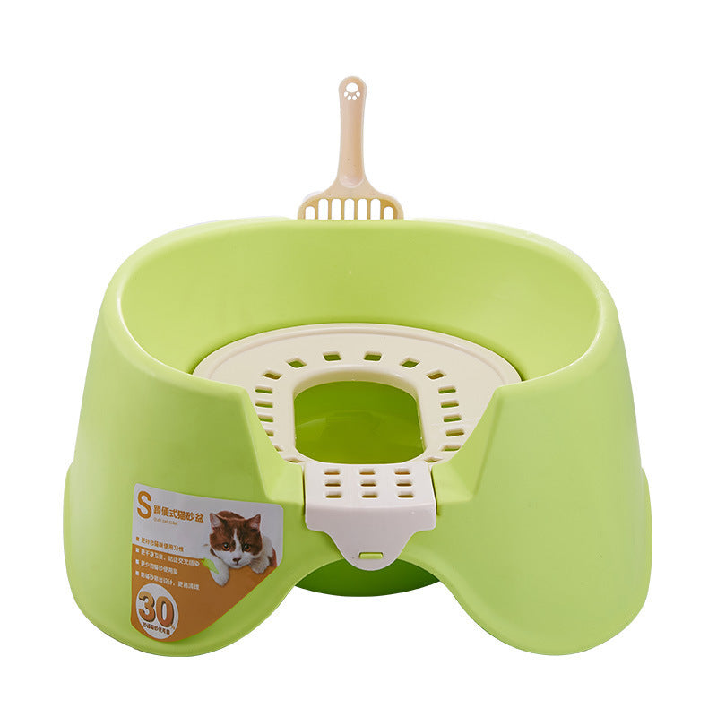 Luxury Automatic Flushing Cat Toilet