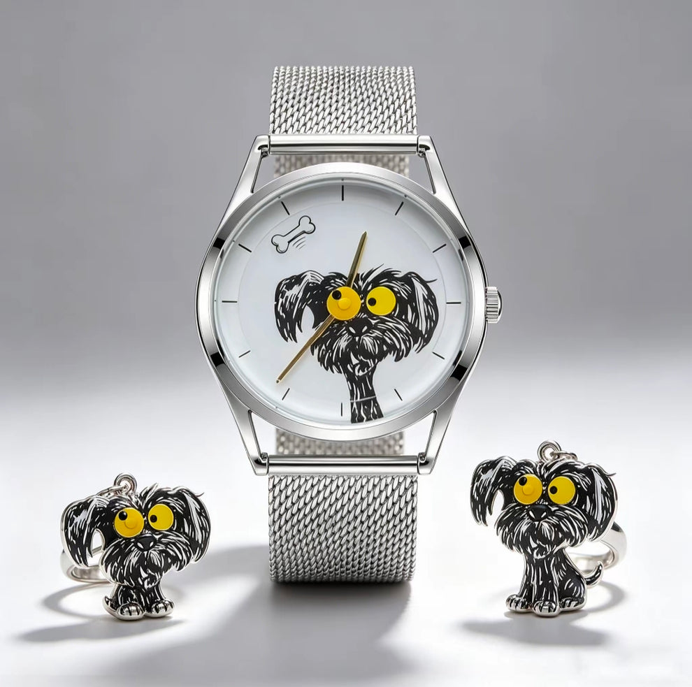 Minimalist Messy Puppy Waterproof Watch