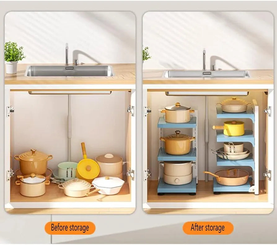 Kitchen Pot and Pan Rack